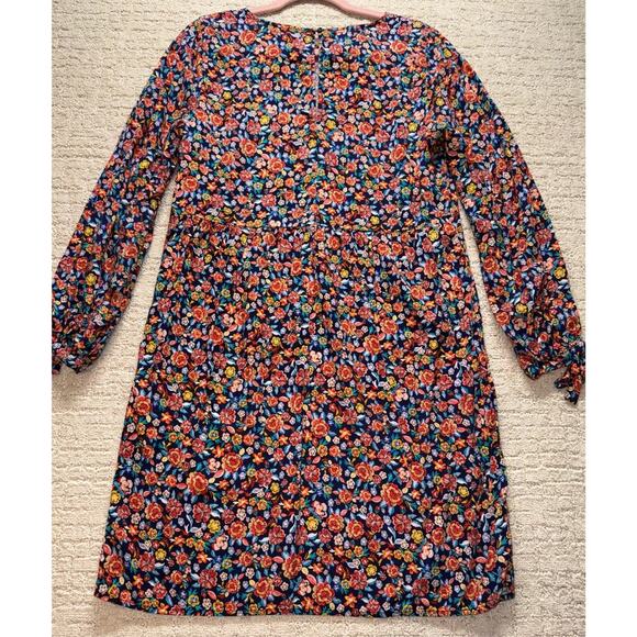 Old Navy Women's Floral 3/4 Sleeved Shift Dress Size Medium Tall Knee Length - Picture 4 of 6
